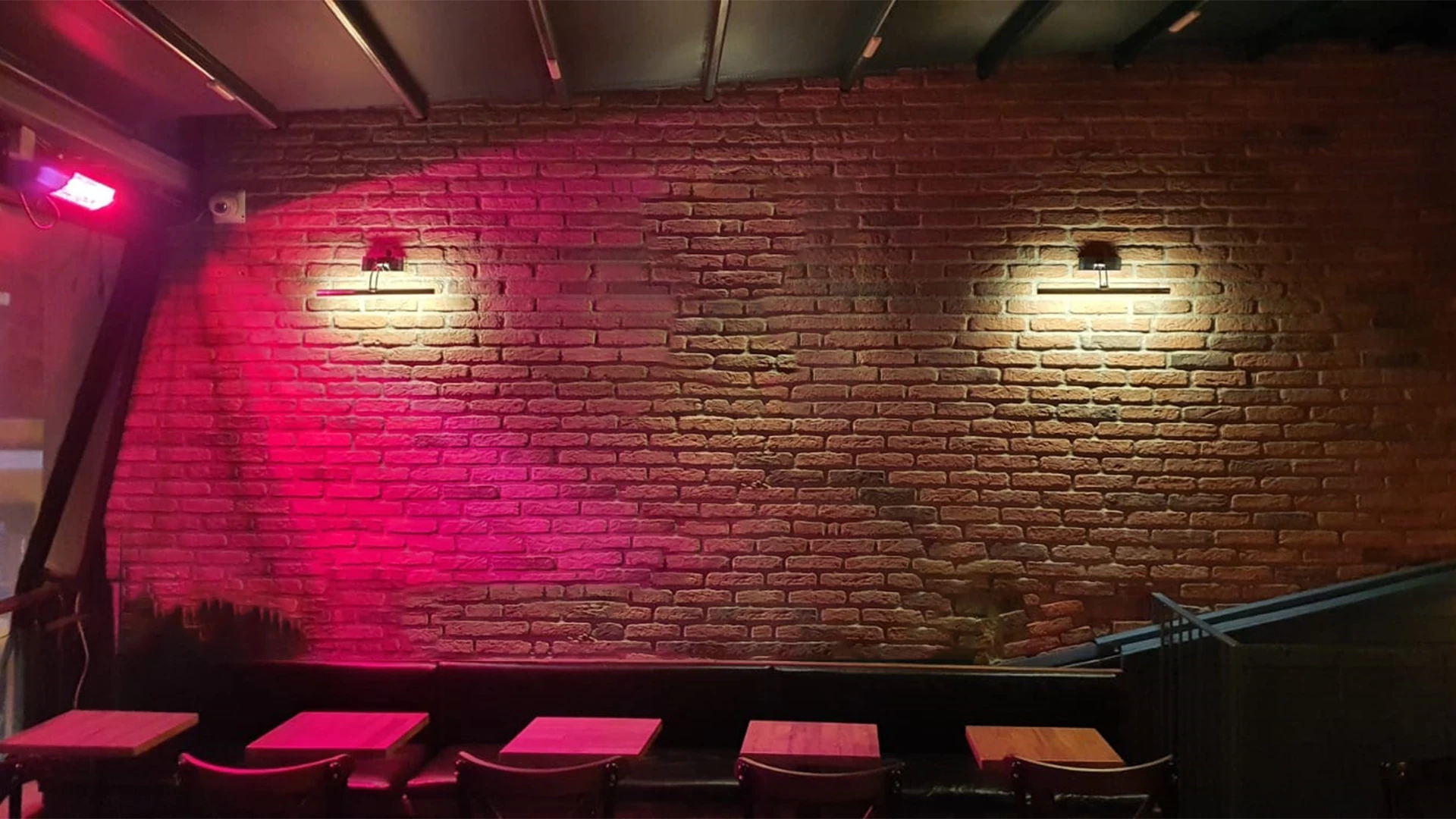 Brick wall of an interior