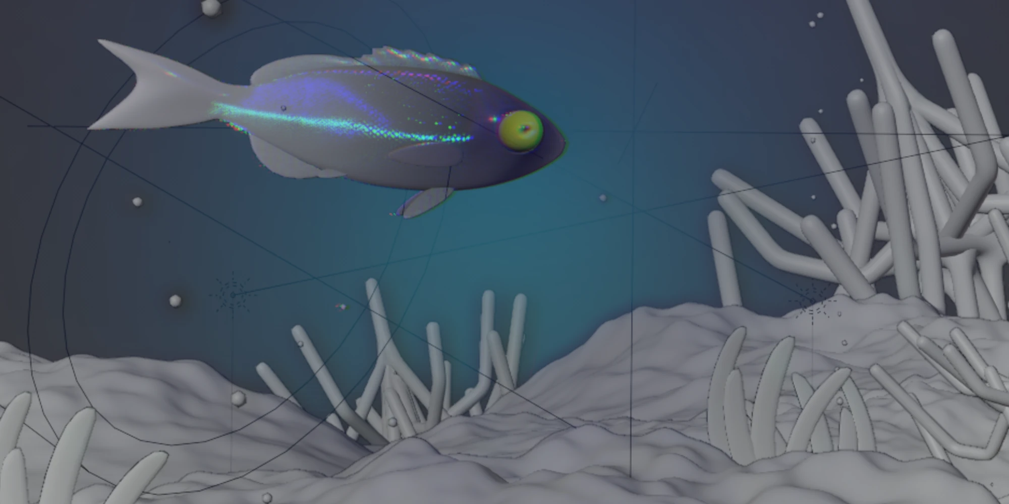 Fish swimming underwater